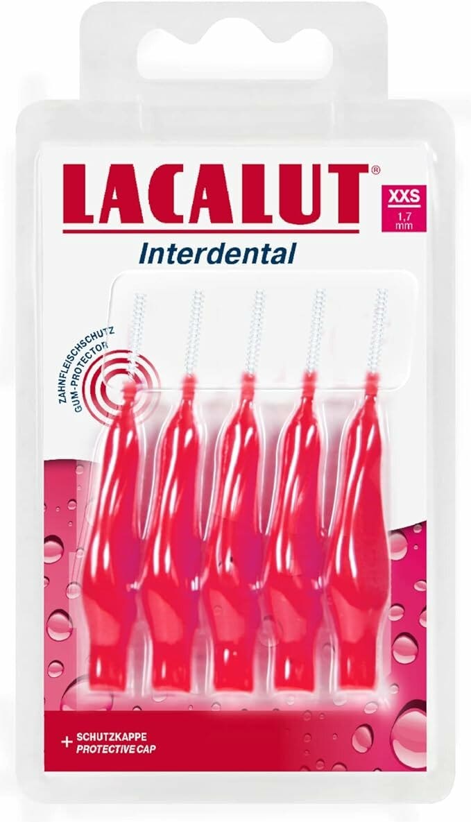 Lacalut Scovolini Interdentali Misura XXS 1.7mm 5 Pezzi-1