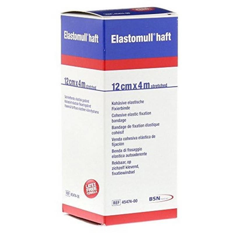 Elastomull Haft Benda Elastica Autoadesiva Compressione Forte 12cmx20m-1