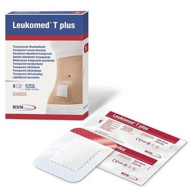 Leukomed T Plus Medicazione Post-Operatoria Trasparente Impermeabile 10x25cm-2