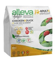 Alleva Holistic Cat Adult & Sterilized Chicken & Duck + Aloe Vera & Ginseng 400 g