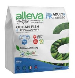 Alleva Holistic Cat Adult & Sterilized Ocean Fish + Hemp & Aloe Vera 1,5 kg
