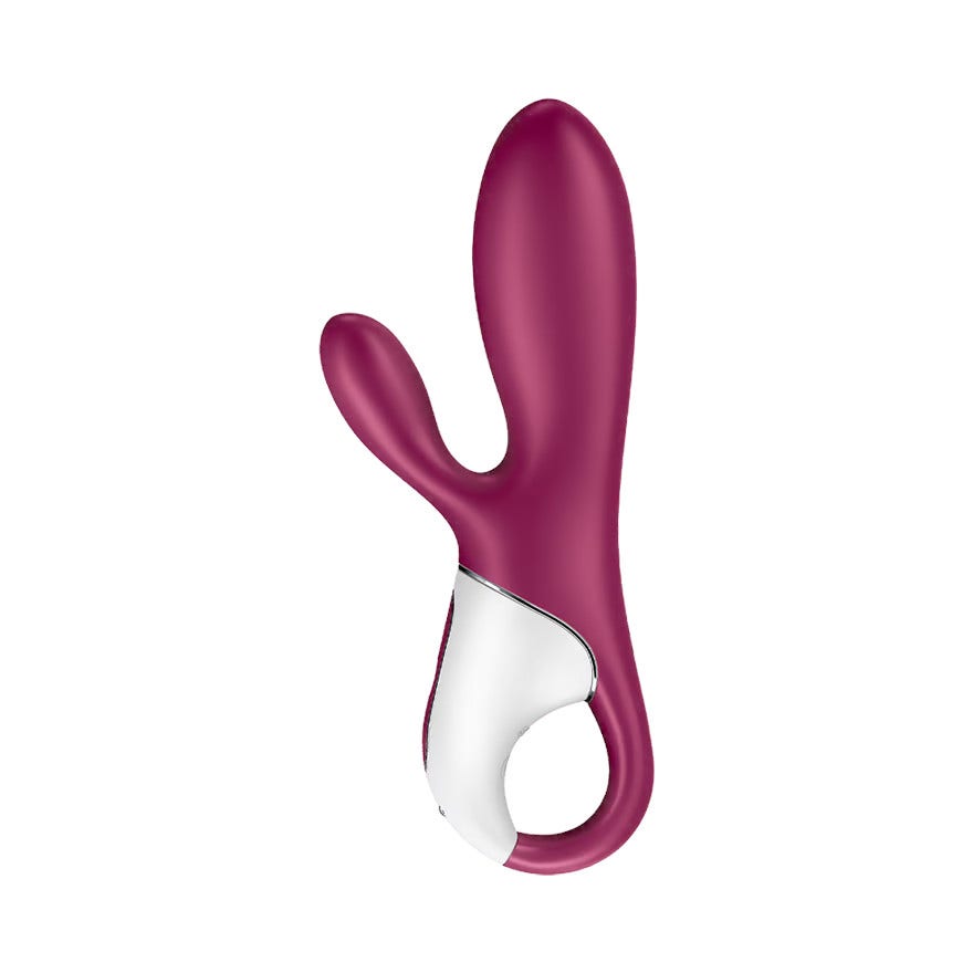 Satisfyer Hot Bunny Connect App Vibratore Rosso Porpora-2