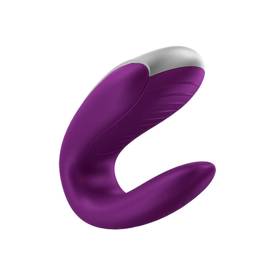 Satisfyer Double Fun Connect App Vibratore Viola-2