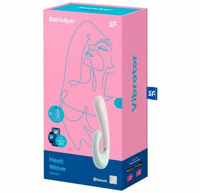 Satisfyer Heat Wave Connect App Vibratore Mint-4