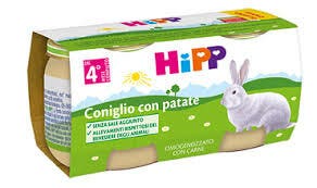 Hipp Omogeneizzato Coniglio E Patate 2x80g-1