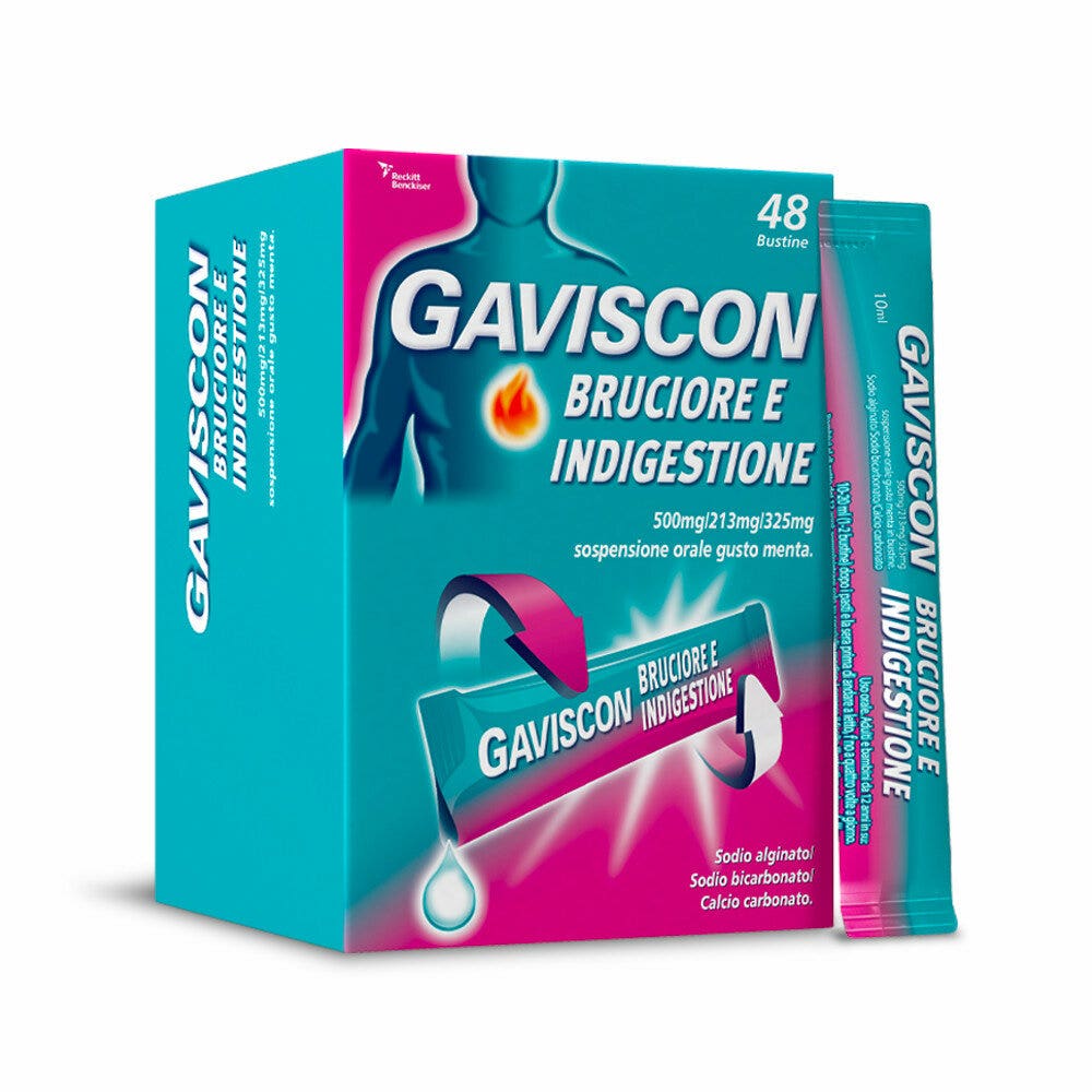Gaviscon Bruciore E Indigestione 48 Bustine-8