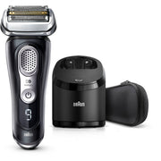 Braun Rasoio Series 9 Wet&Dry 9360cc Con Stazione Di Pulizia Clean&Charge E Custodia Da Viaggio Nero - 1