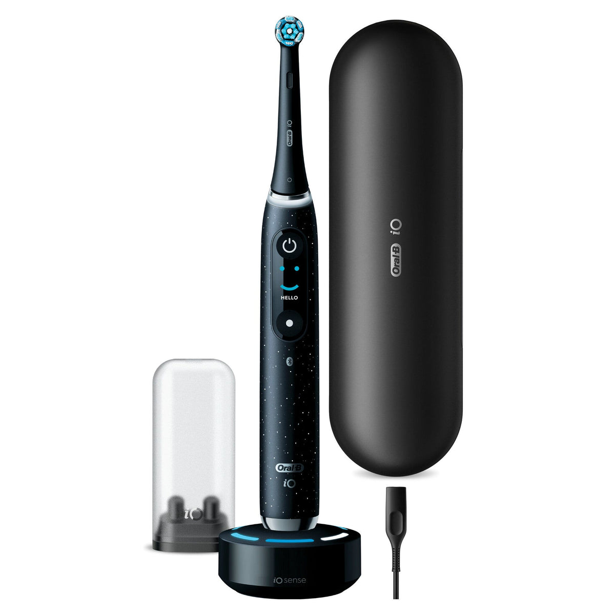 Oral-B Spazzolino Elettrico iO 10 Nero + 1 Testina + 1 Custodia + 1 Caricatore-2