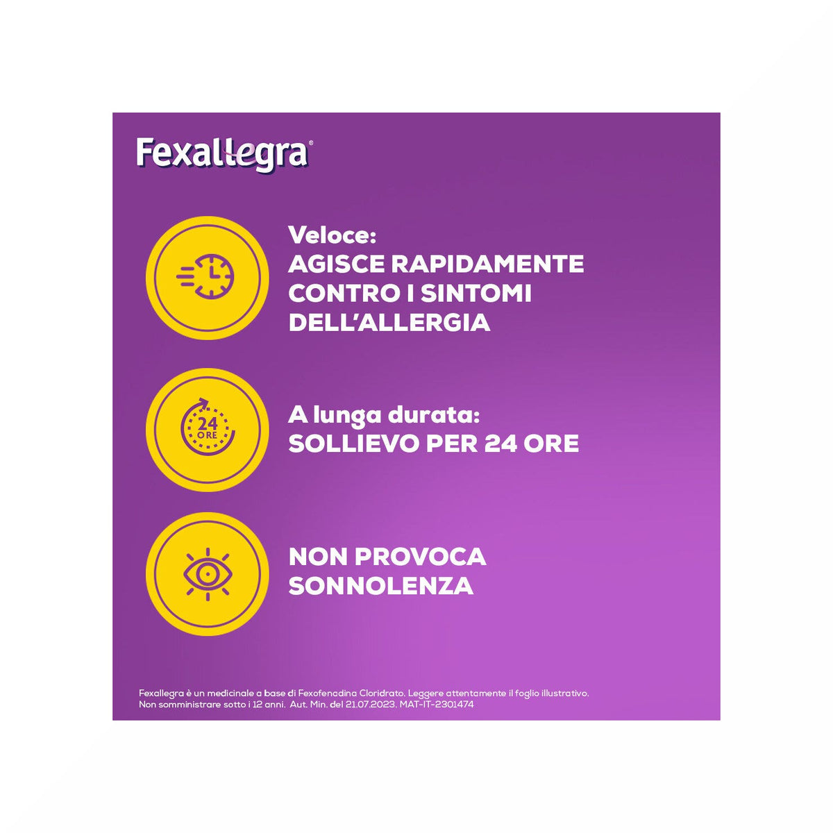 Fexallegra Antistaminico Contro Sintomi Allergia 10 Compresse-3