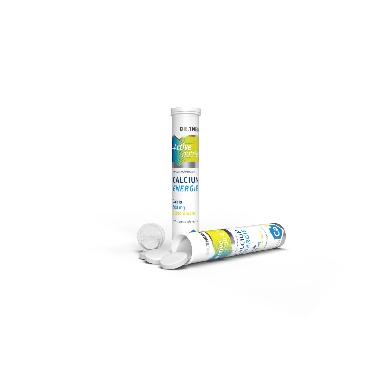 Dr Theiss Active Nutrient Calcium Energie Limone 20 Compresse Effervescenti-7