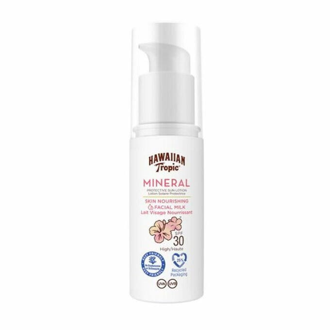 Hawaiian Tropic Mineral Face Lozione Solare Viso SPF30 50ml-2