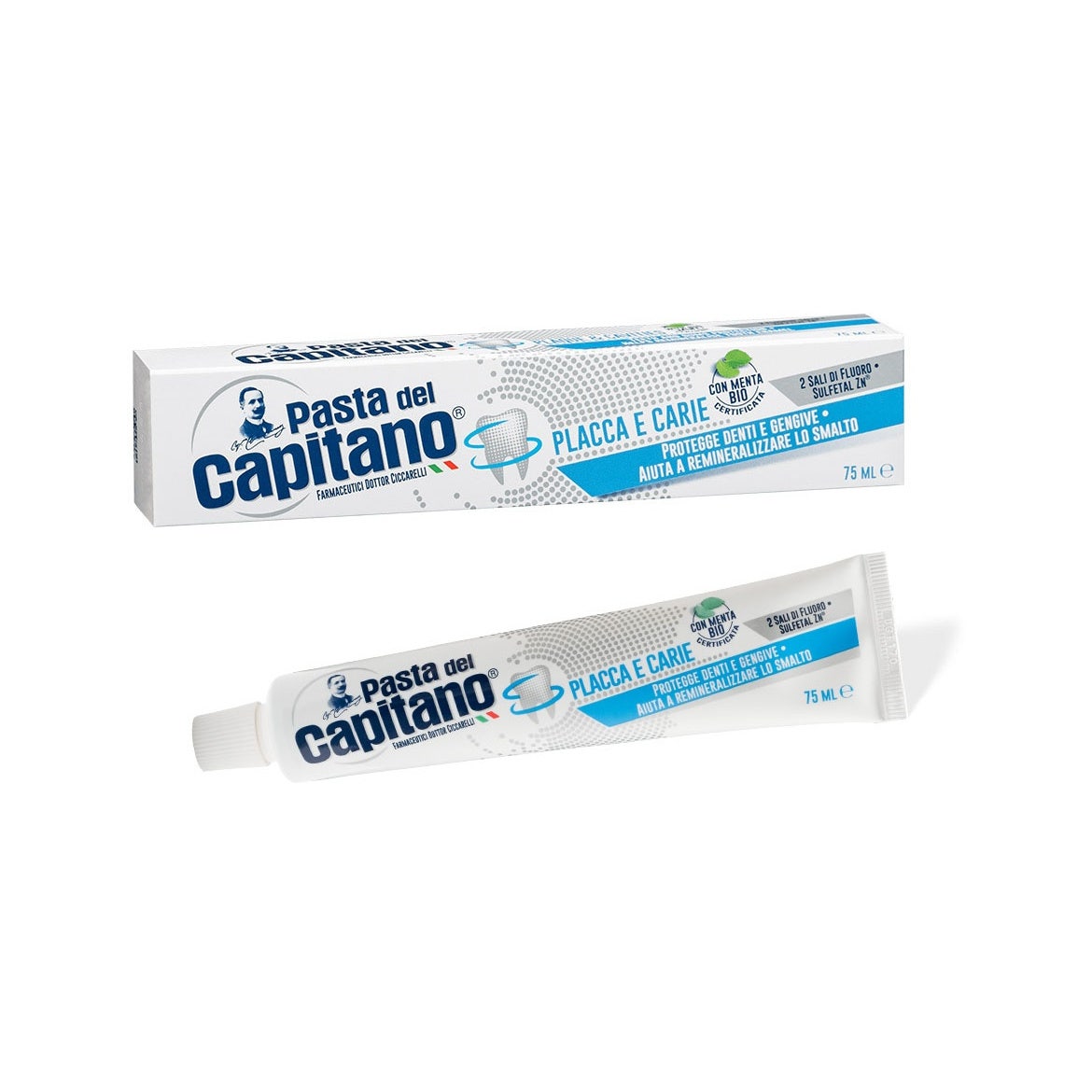 Pasta Del Capitano Placca Carie 75ml-1