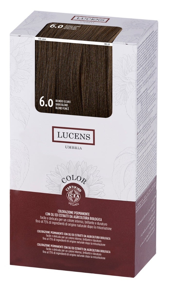 Lucens Umbria Tinta Colorata 6.0 Biondo Scuro 135ml-1