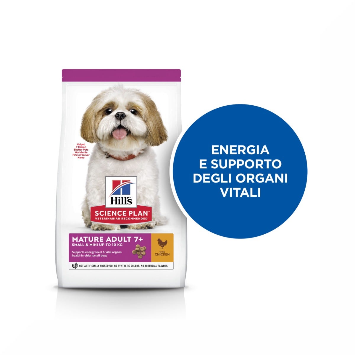 Hill's Science Plan Mature Adult 7+ Crocchette con Pollo per Cani Taglia Piccola Sacco 6 Kg-5