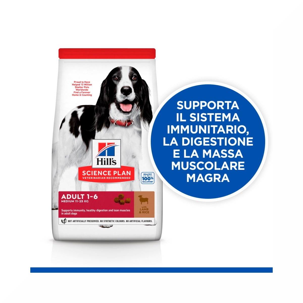 Hill's Science Plan Medium Adult Crocchette con Agnello e Riso per Cani  Sacco 14 Kg-4