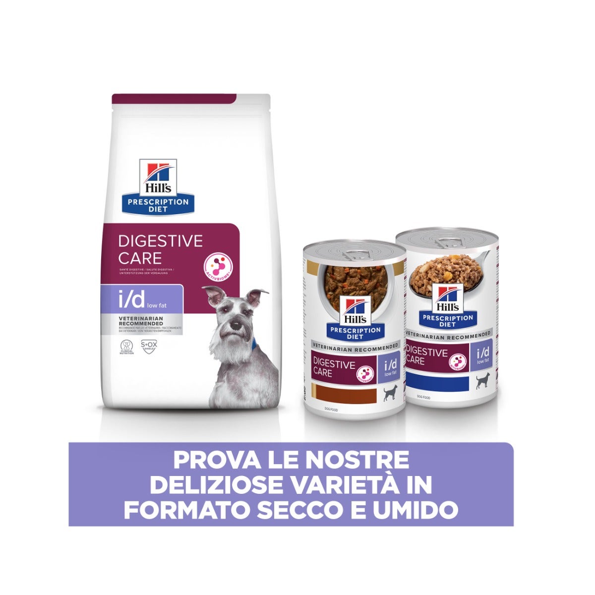 Hill's Prescription Diet I/D Low Fat Crocchette Per Cani Con Pollo Sacco 4kg-10