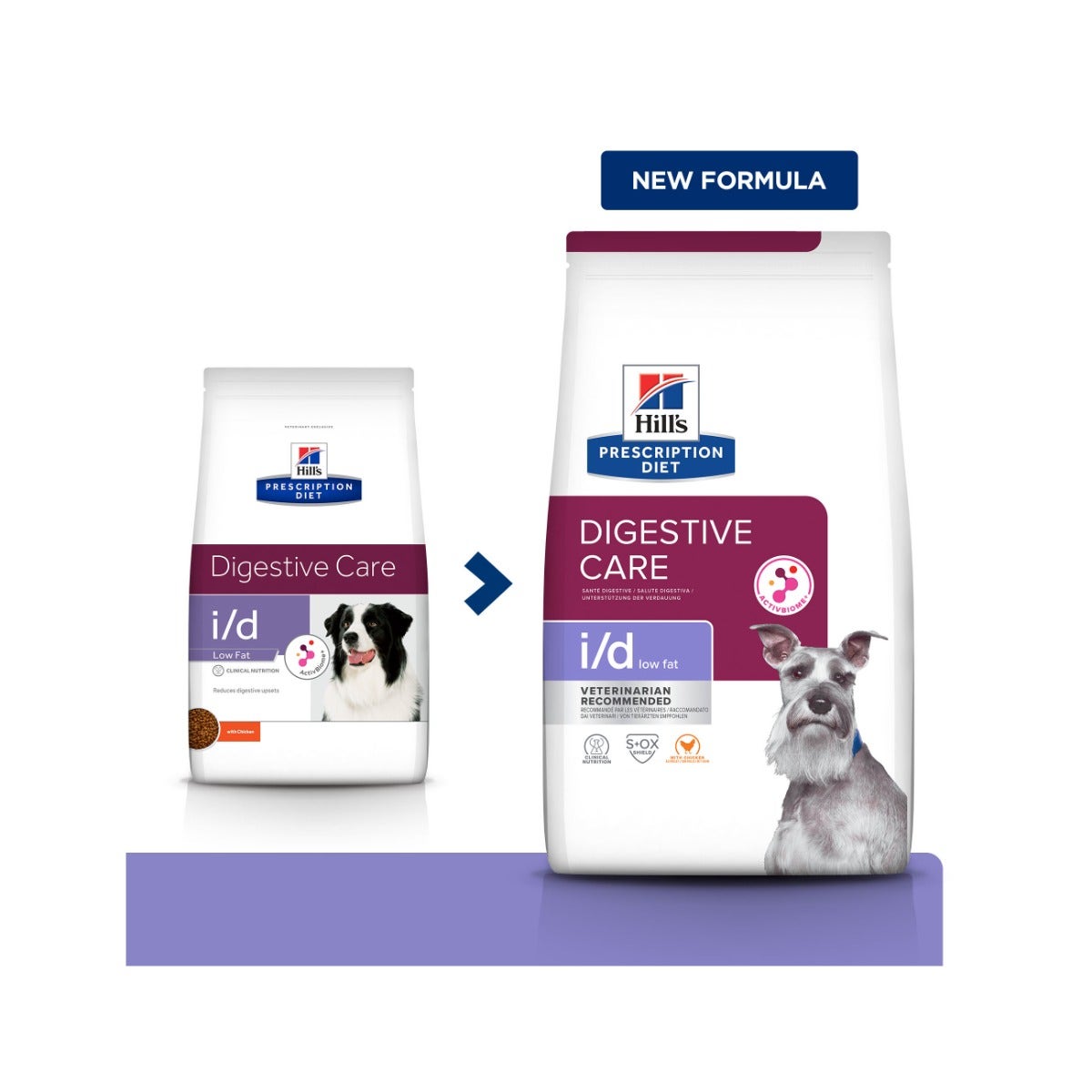 Hill's Prescription Diet I/D Low Fat Crocchette Per Cani Con Pollo Sacco 4kg-11