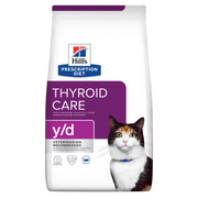 Hill's Prescription Diet Y/D Thyroid Care Crocchette Per Gatti Sacco 3kg-0