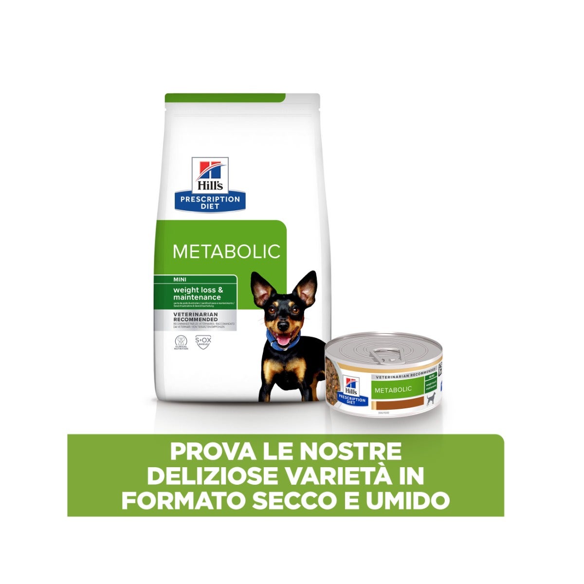 Hill's Prescription Diet Metabolic Crocchette Al Pollo Per Cani Taglia Mini Sacco 3kg-6