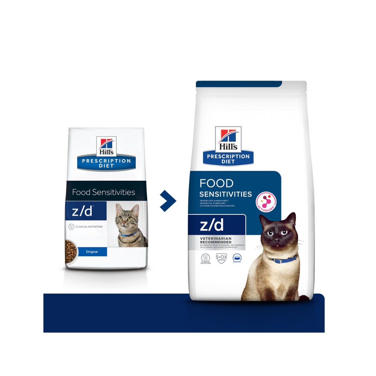 Hill's Prescription Diet Z/D Food Sensitivities Crocchette Per Gatti Sacco 6kg-2