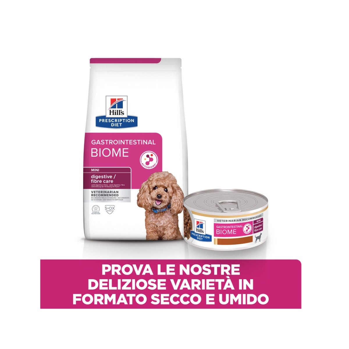 Hill's Prescription Diet Mini Gastrointestinal Biome Crocchette Per Cani Taglia Piccola Sacco 6Kg-9
