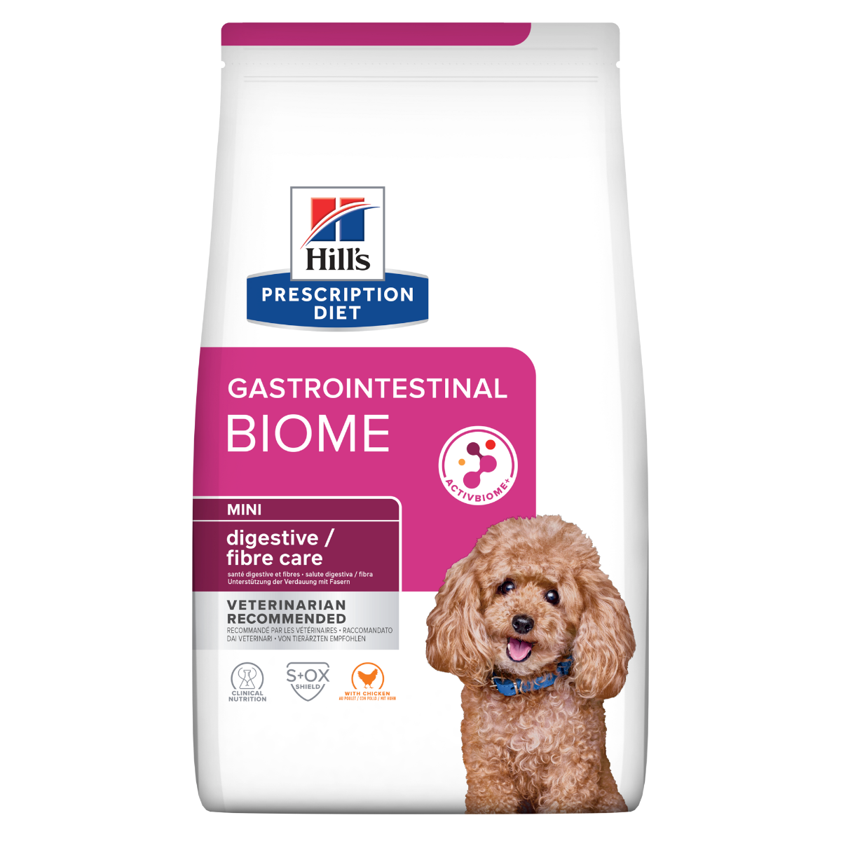 Hill's Prescription Diet Mini Gastrointestinal Biome Crocchette Per Cani Taglia Piccola Sacco 3Kg-0