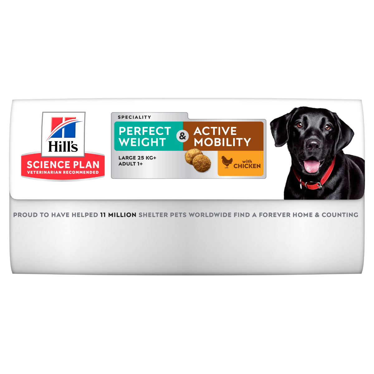 Hill's Science Plan Perfect Weight & Active Mobility Adult Crocchette Con Pollo Per Cani Taglia Grande Sacco 12 Kg-9