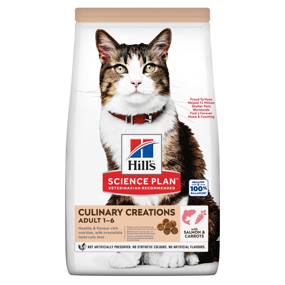 Hill's Science Plan Culinary Creations Medium Adult Crocchette per Gatti con Salmone E Carote 10kg-8