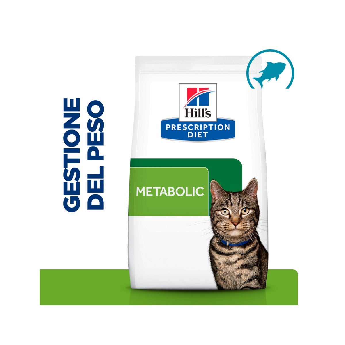 Hill's Prescription Diet Metabolic Crocchette Tonno Per Gatti Sacco 8kg-4