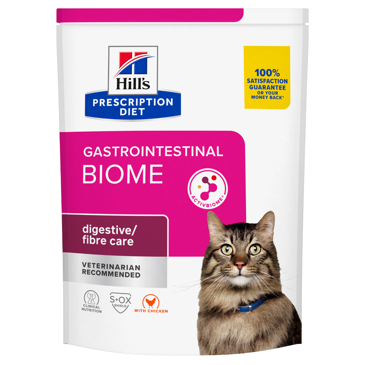 Hill's Prescription Diet Gastrointestinal Biome Crocchette Per Gatti Sacco 300g-0