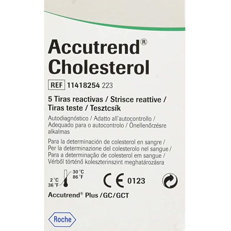 Accutrend Test Colesterolo 5 Strisce   - 5