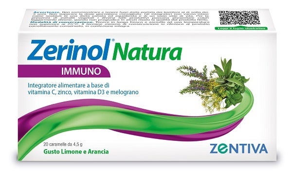 Zerinol Natura Immuno 20 Caramelle-1