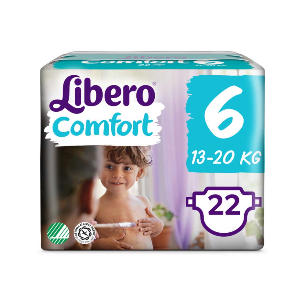 Libero Comfort 6 Pannolini 13-20 kg 22 Pezzi  - 3