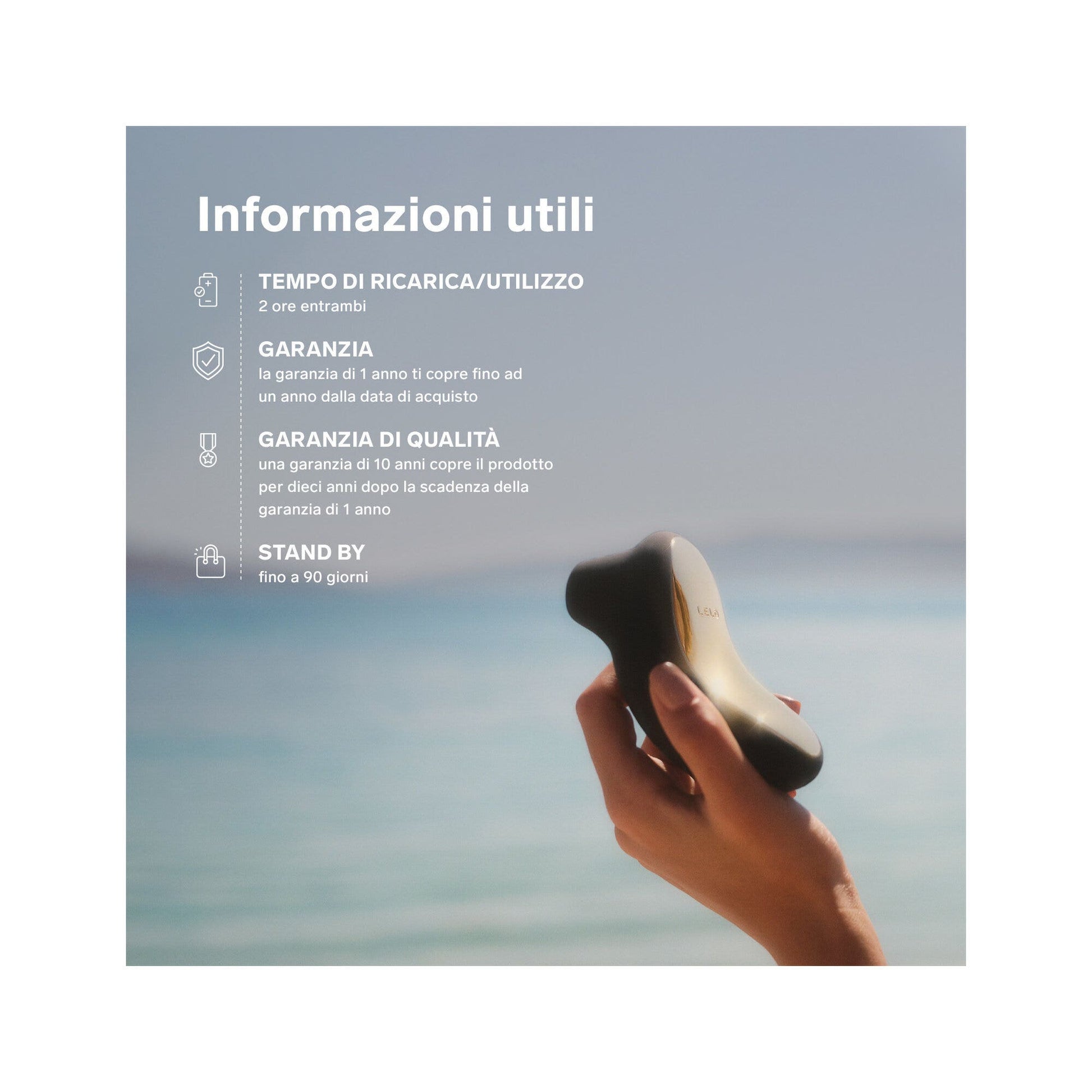 Lelo Sona Cruise Massaggiatore Clitorideo Sonico Colore Nero-5