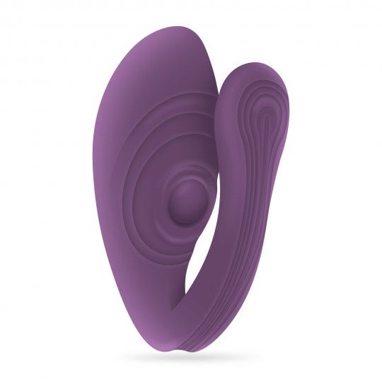 Crushious Vibratore Pleasuriser Ricaricabile con Telecomando e Lubrificante-2