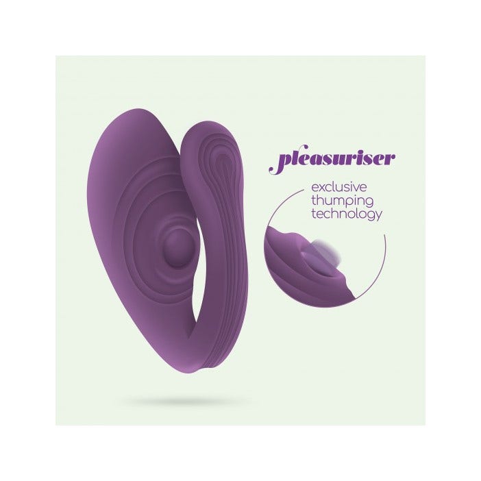 Crushious Vibratore Pleasuriser Ricaricabile con Telecomando e Lubrificante-8