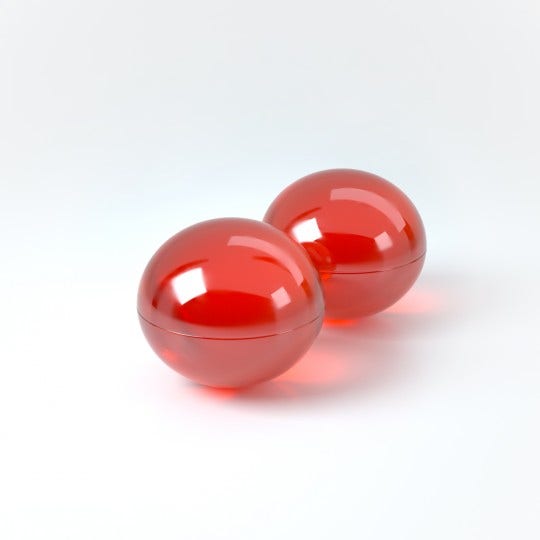 Crushious Lub Balls Palline Lubrificanti Gusto Fragola e Champagne-0
