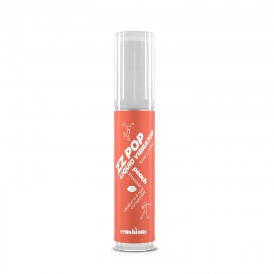Crushious Vibratore Liquido ZZ Pop Pesca 10ml-1