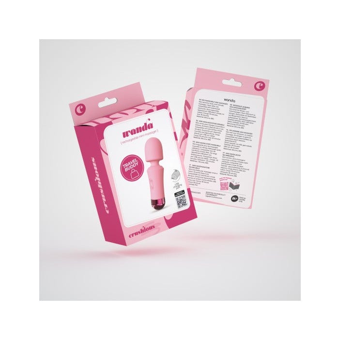 Crushious Wanda Mini Bacchetta Ricaricabile Rosa-9