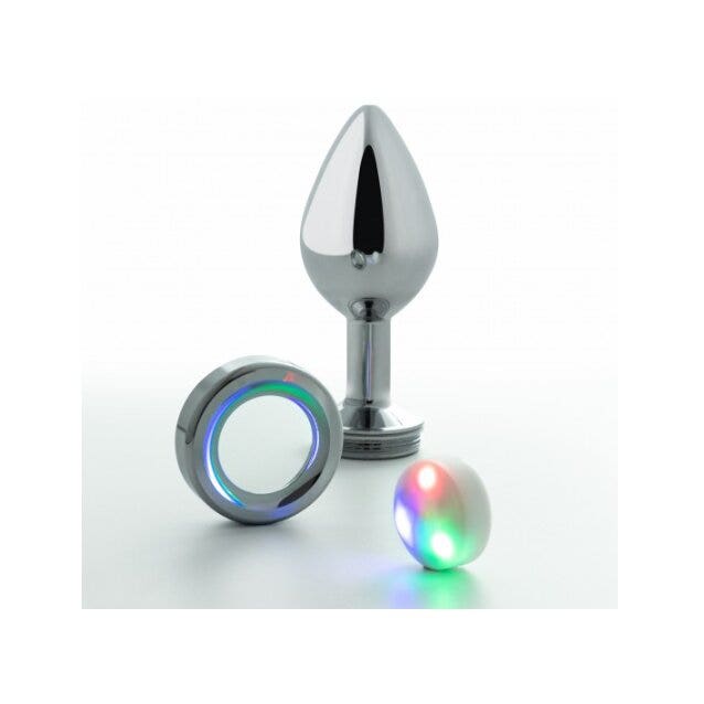 Crushious Borealis Plug Anale Piccolo Con Led-6