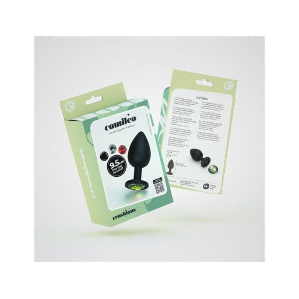 Crushious Camileo Plug Anale Medio Con 4 Gioielli Intercambiabili-10