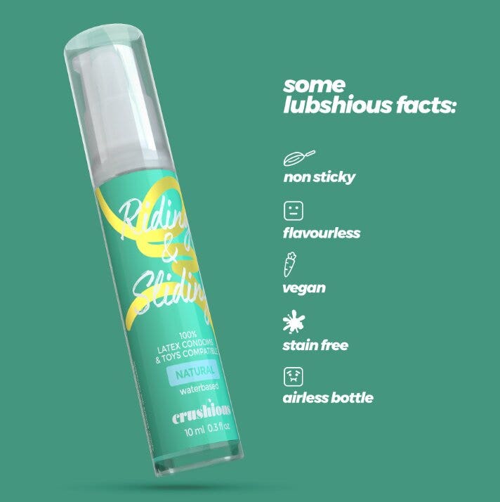 Crushious Jelly Lubrificante Riding & Sliding A Base D'Acqua 10ml-3