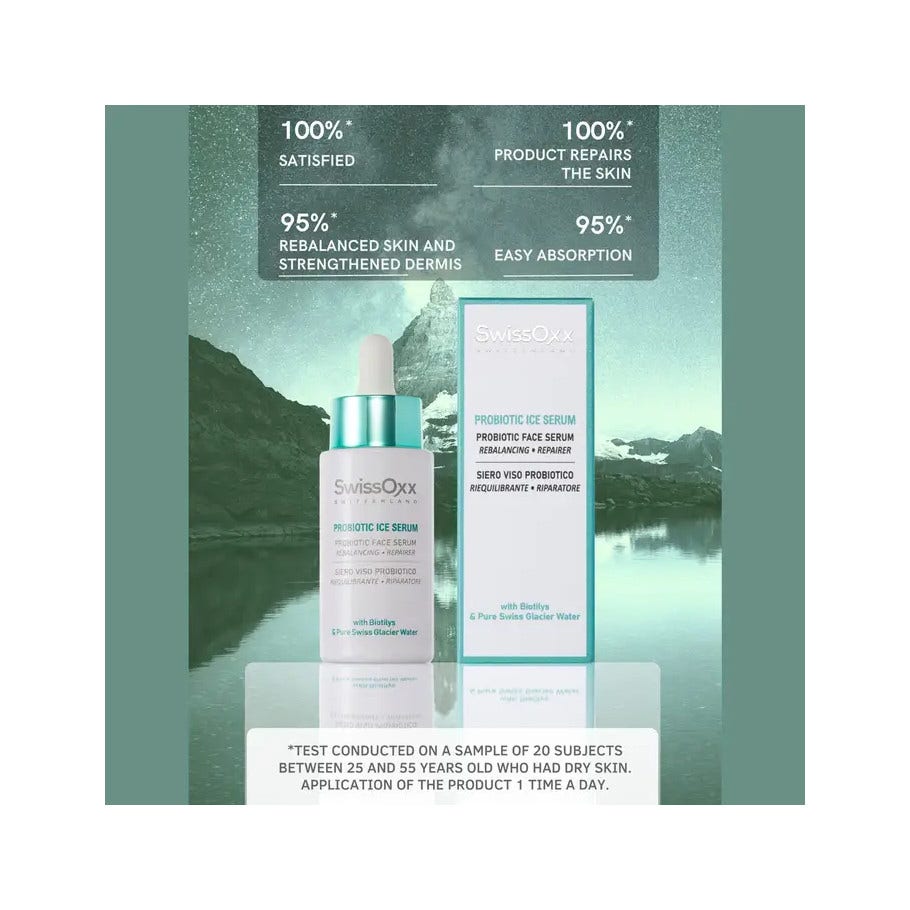 Swissoxx Probiotic Ice Siero Viso Anti Rossore 30ml-6