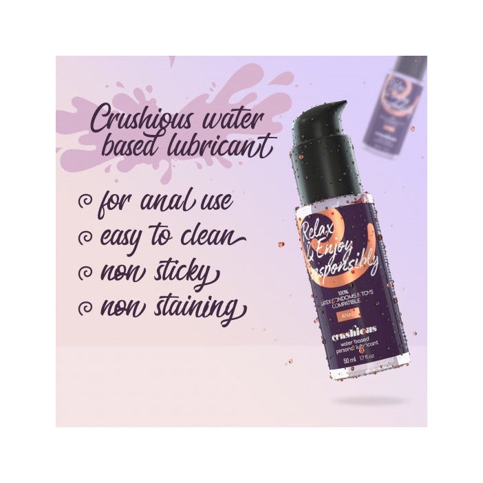 Crushious Lubrificante per Uso Anale 50ml-4