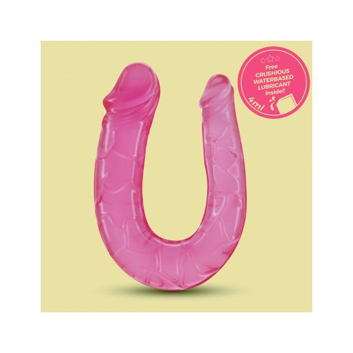 Crushious Dildo Doppio Rosa Double Trouble-3