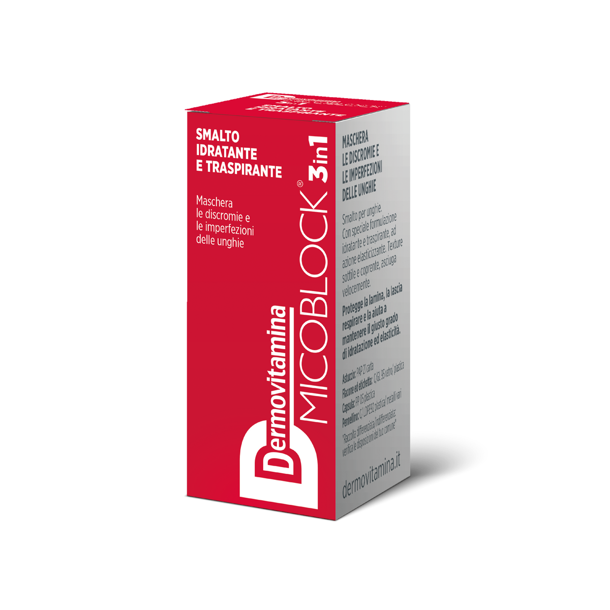 Dermovitamina Micoblock 3 In 1 Smalto Rosso 5ml          - 4