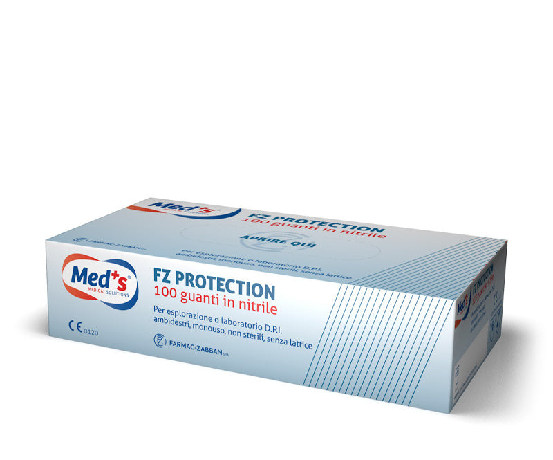 Guanto Nitrile Senza Polvere Misura M 100 Pezzi