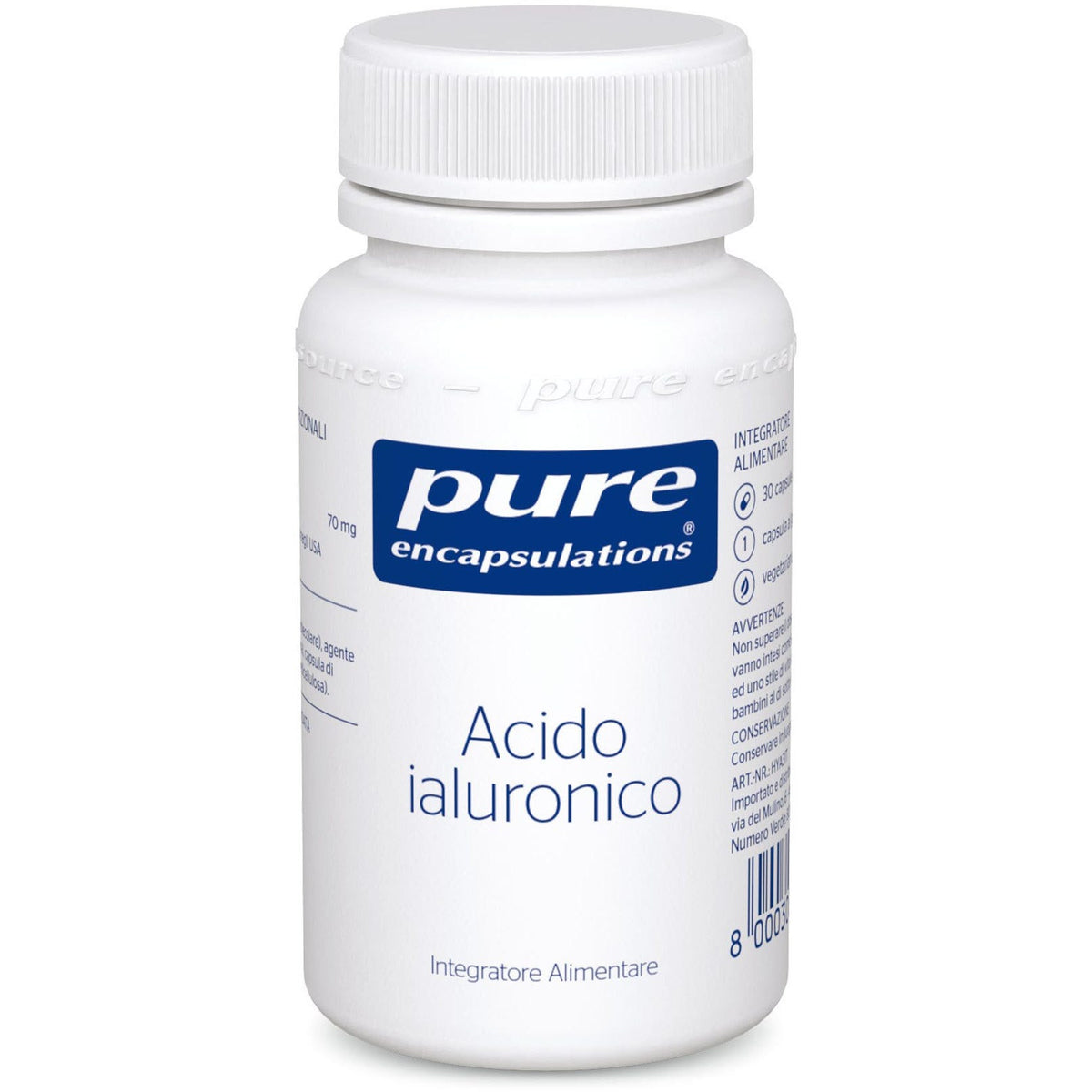 Pure Encapsulations Acido Ialuronico 30 Capsule  - 2
