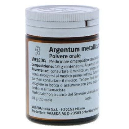 Weleda Argentum Metallicum D6 Trituration 20g-1