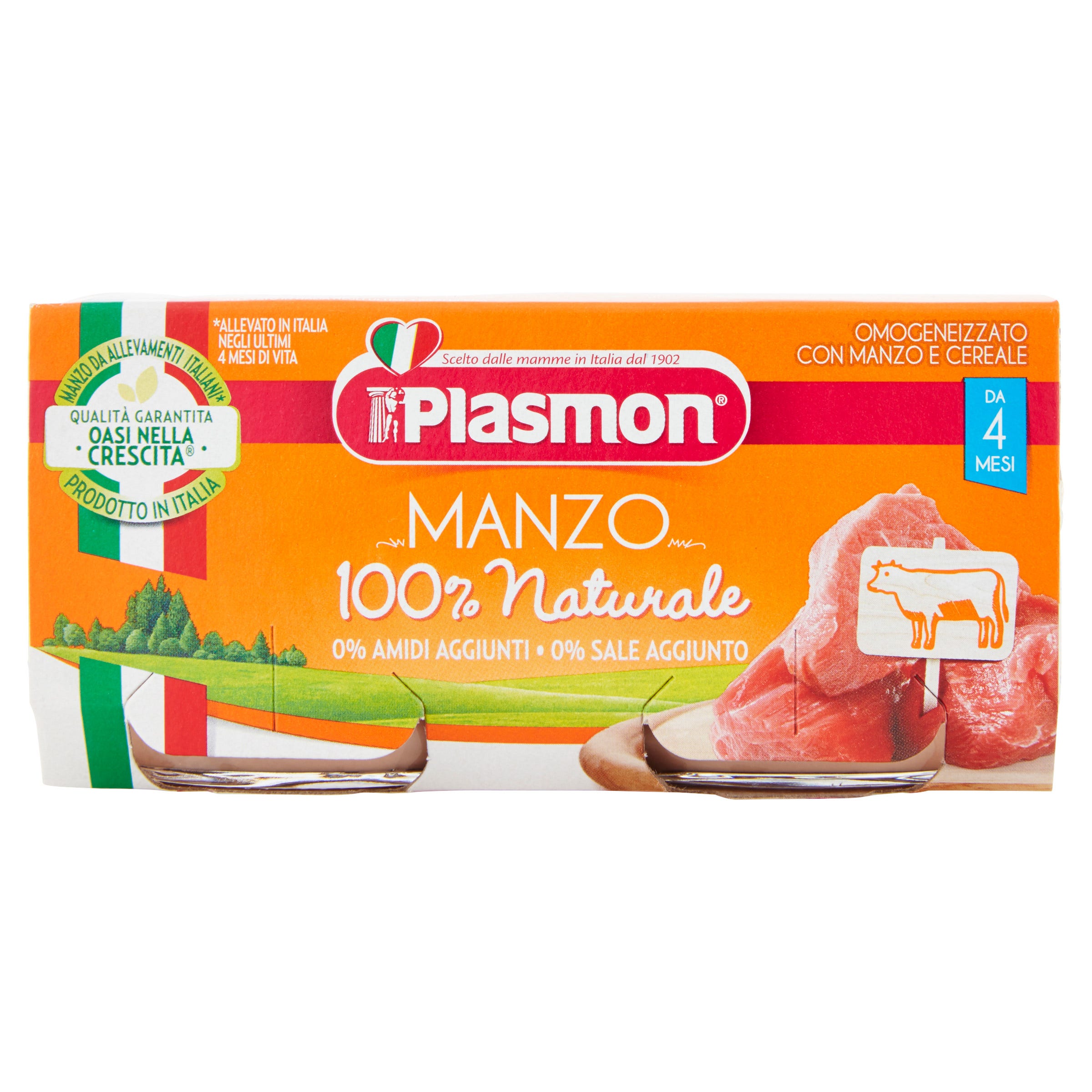 Plasmon Omogeneizzato Manzo 2x80g  - 3